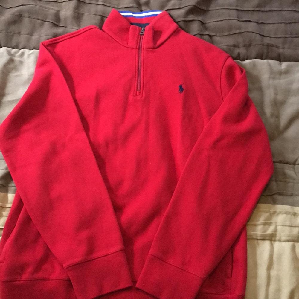 Red Pullover Polo Ralph Lauren NWT